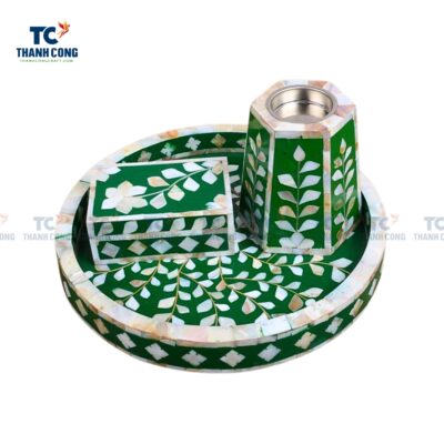 Mother Of Pearl Incense Burner Set (TCPFA-24071)