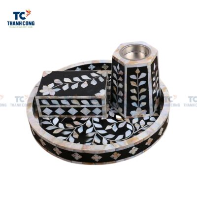 Mother Of Pearl Incense Burner Set (TCPFA-24071)