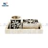Mother Of Pearl Incense Burner Tray Set (TCPFA-24069)