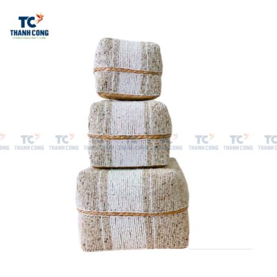 Natural Bamboo Gift Box With Lid (TCHD-24343)