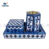 Ramadan Gift Bone Inlay Bakhoor Burner (TCPFA-24063)