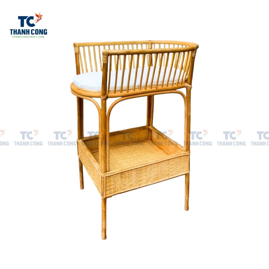 Rattan Child Changing Table With Cushion (TCBDA-24079)