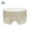 Round Mother Of Pearl Coffee Table MOP Table (TCF-24150), wholesale