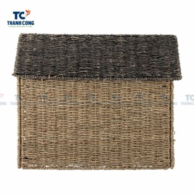 Seagrass House Shaped Basket, wholesale