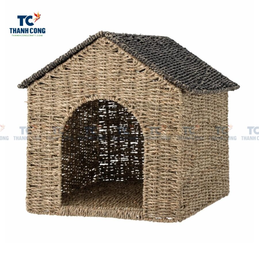 Seagrass House Shaped Basket, wholesale