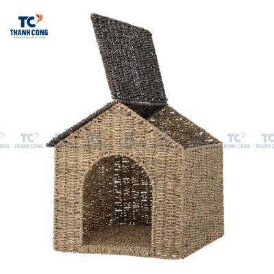 Seagrass House Shaped Basket, wholesale