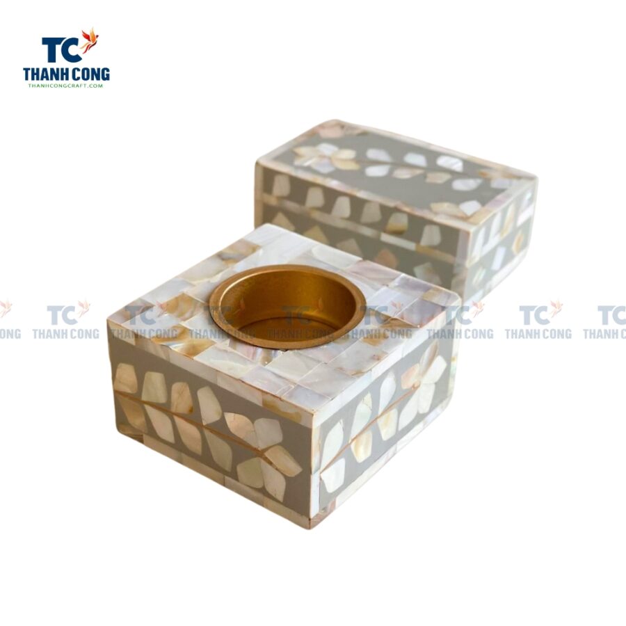 Square Mother Of Pearl Mosaic Mabkhara (TCPFA-24058)