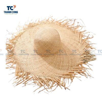 Woven Seagrass Beach Sun Hat (TCFA-22046)