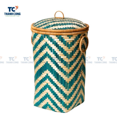 tall bamboo basket, wholesale, laundry