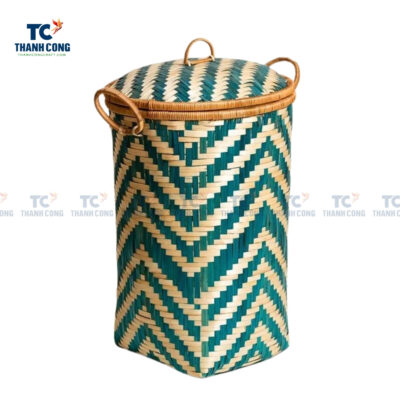 tall bamboo basket, wholesale, laundry