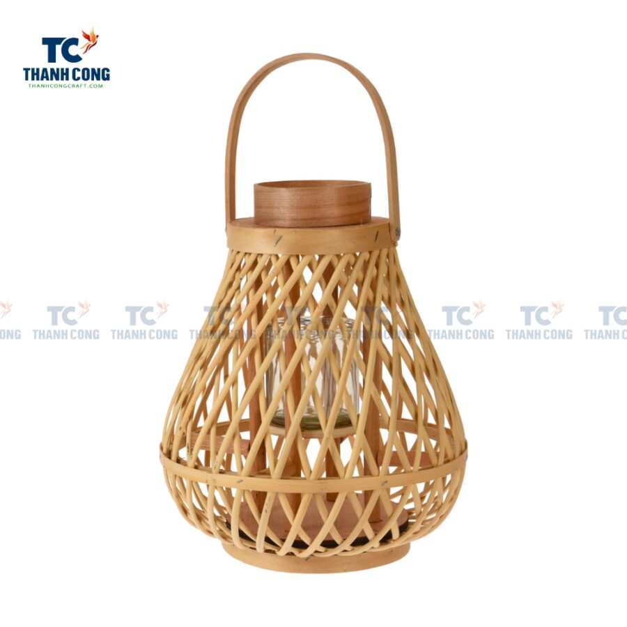 Bamboo Rattan Lantern (TCHD-24424)