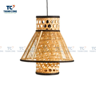 Bamboo Woven Lamp Shade (TCHD-24374)