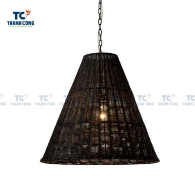 Black Wicker Lampshade, wholesale