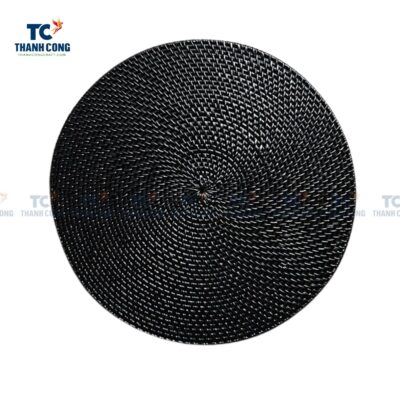 Black Rattan Placemats (TCKIT-24292)