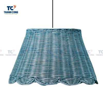 Blue Rattan Lampshade (TCHD-24419)