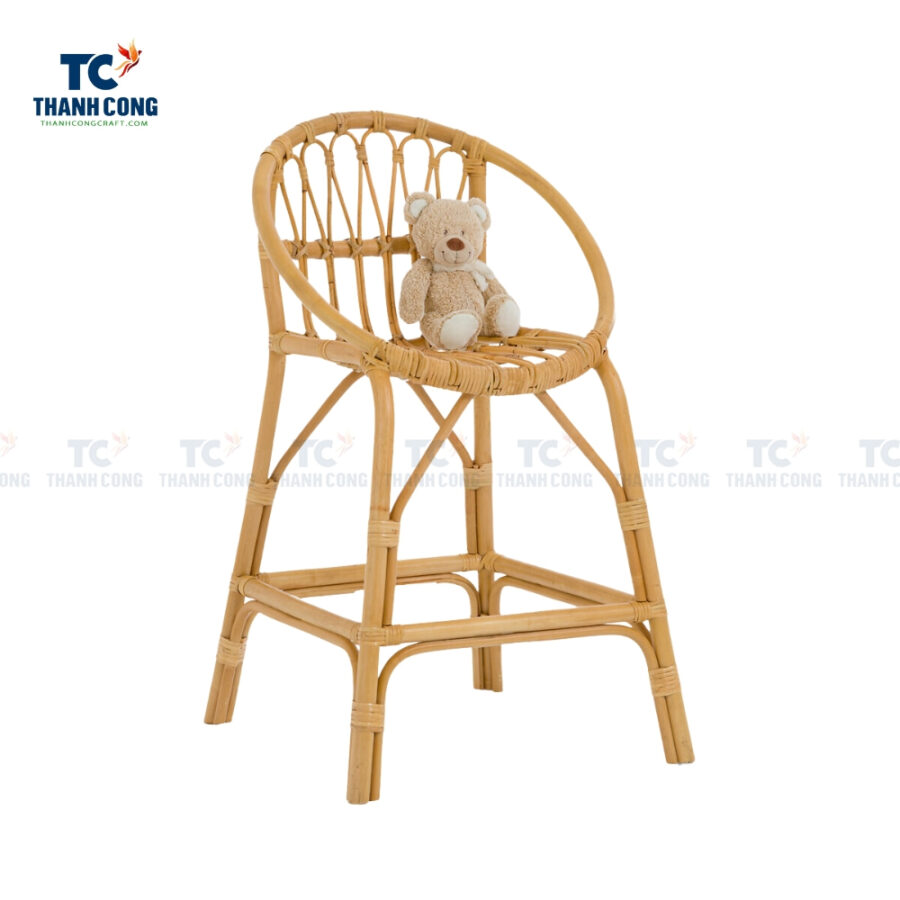 Child's Rattan High Chair, wholesale