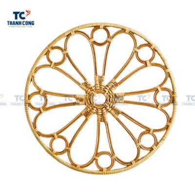 Elegant Natural Rattan Placemat Wholesale (TCKIT-24319)