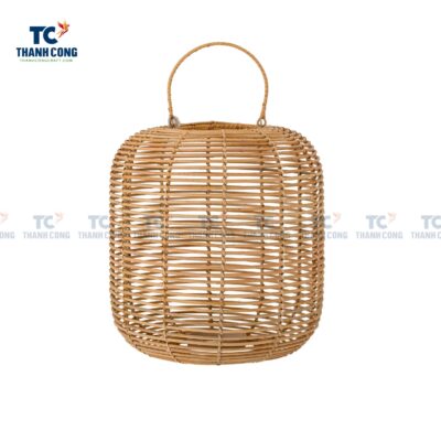 Hanging Wicker Lantern (TCHD-24432)