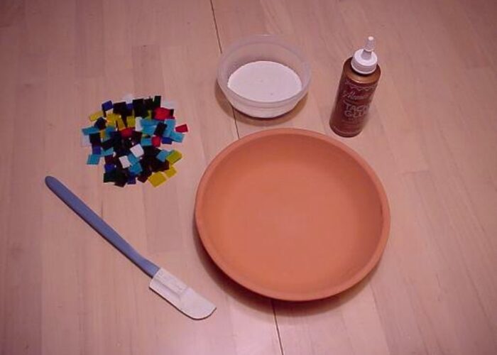 How to make a mosaic bowl DIY for beginners