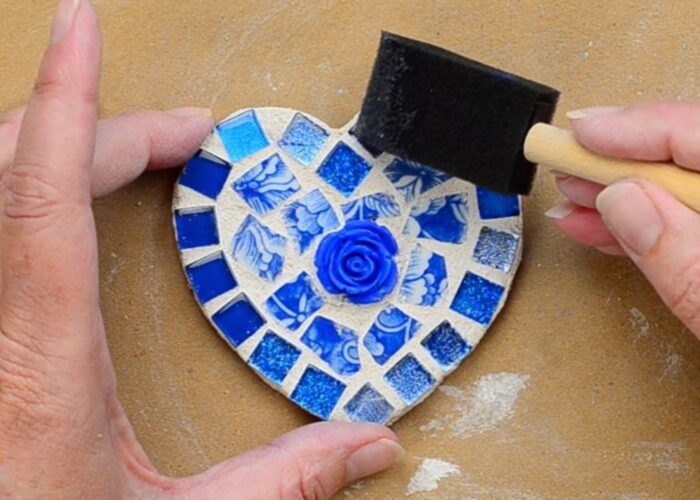 How to make a mosaic picture step by step