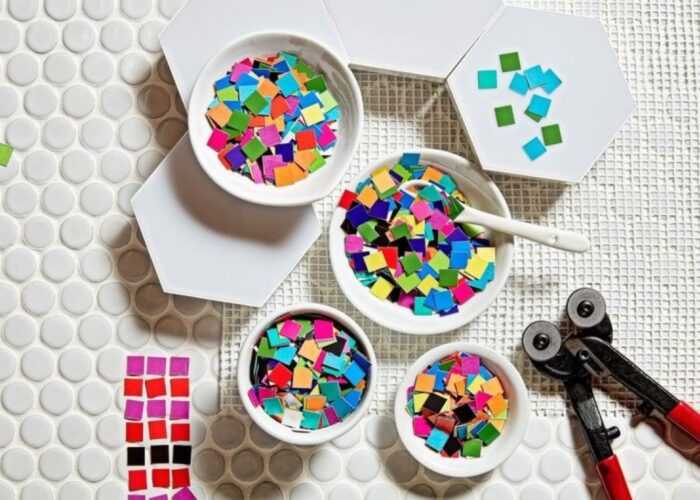 How to make a mosaic sculpture step by step