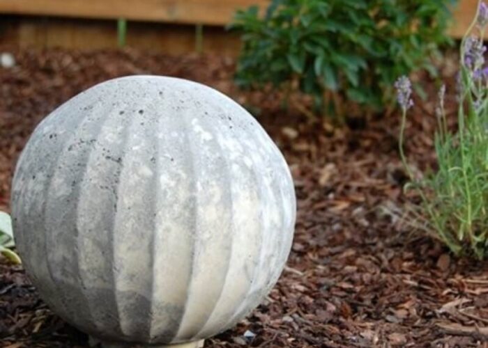 How to make mosaic garden gazing balls with bowling balls