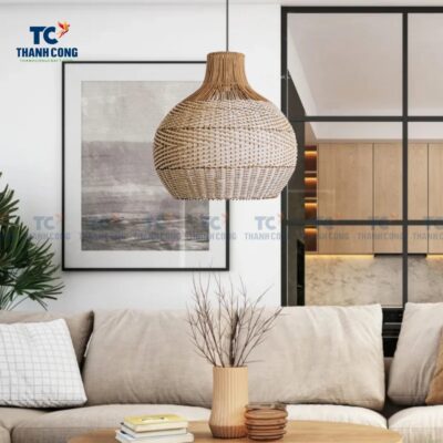 Large Rattan Lamp Shade (TCHD-24398)