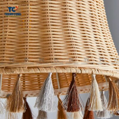 Rattan Tassel Lampshade, wholesale