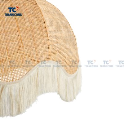 extra large rattan lamp shade