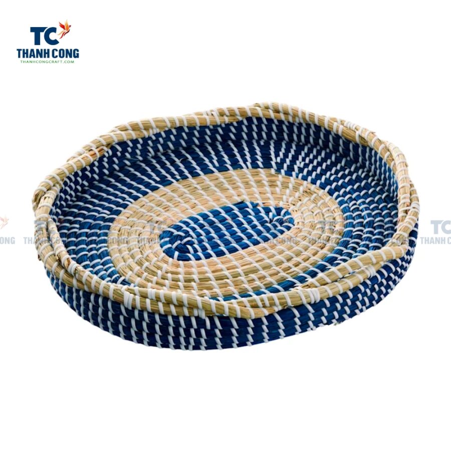 Oval Seagrass Tray (TCKIT-24409)