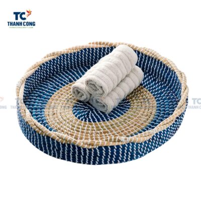 Oval Seagrass Tray (TCKIT-24409)