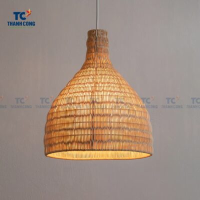 Rattan Bell Pendant Lampshade, wholesale