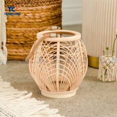 Rattan Candle Holder Lantern (TCHD-24430)