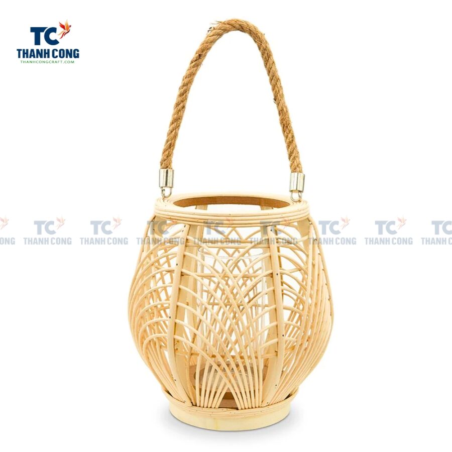 Rattan Candle Holder Lantern (TCHD-24430)