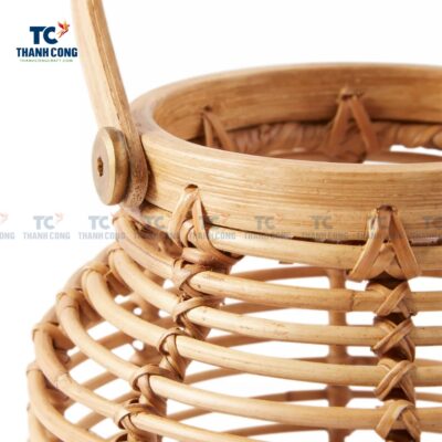 Rattan Hurricane Lantern (TCHD-24438)