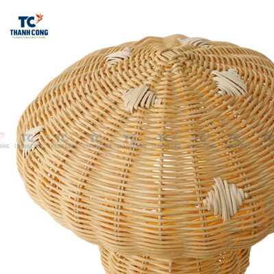 Rattan Mushroom Lantern (TCHD-24434)