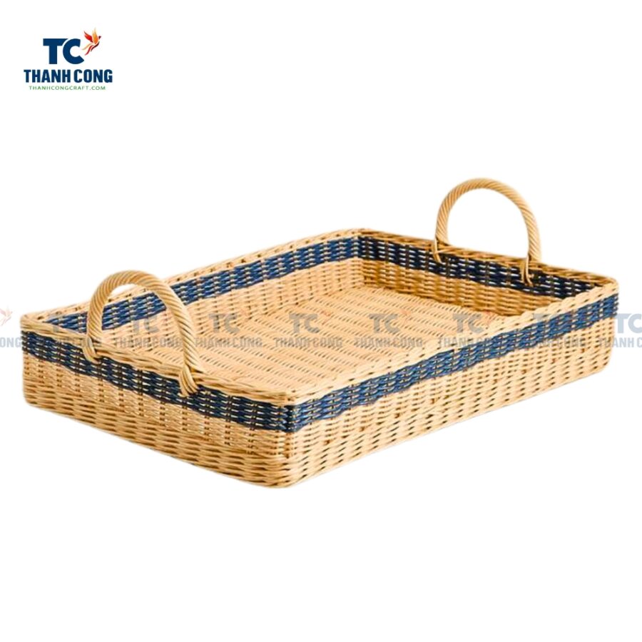 Rattan Serving Tray Rectangle (TCKIT-24339)