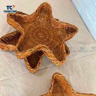 Rattan Star Shape Tray (TCKIT-24344)