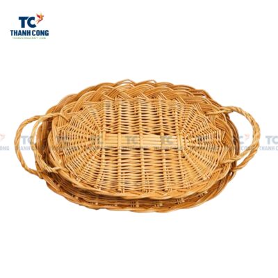 Rattan Wicker Serving Tray (TCKIT-24376)