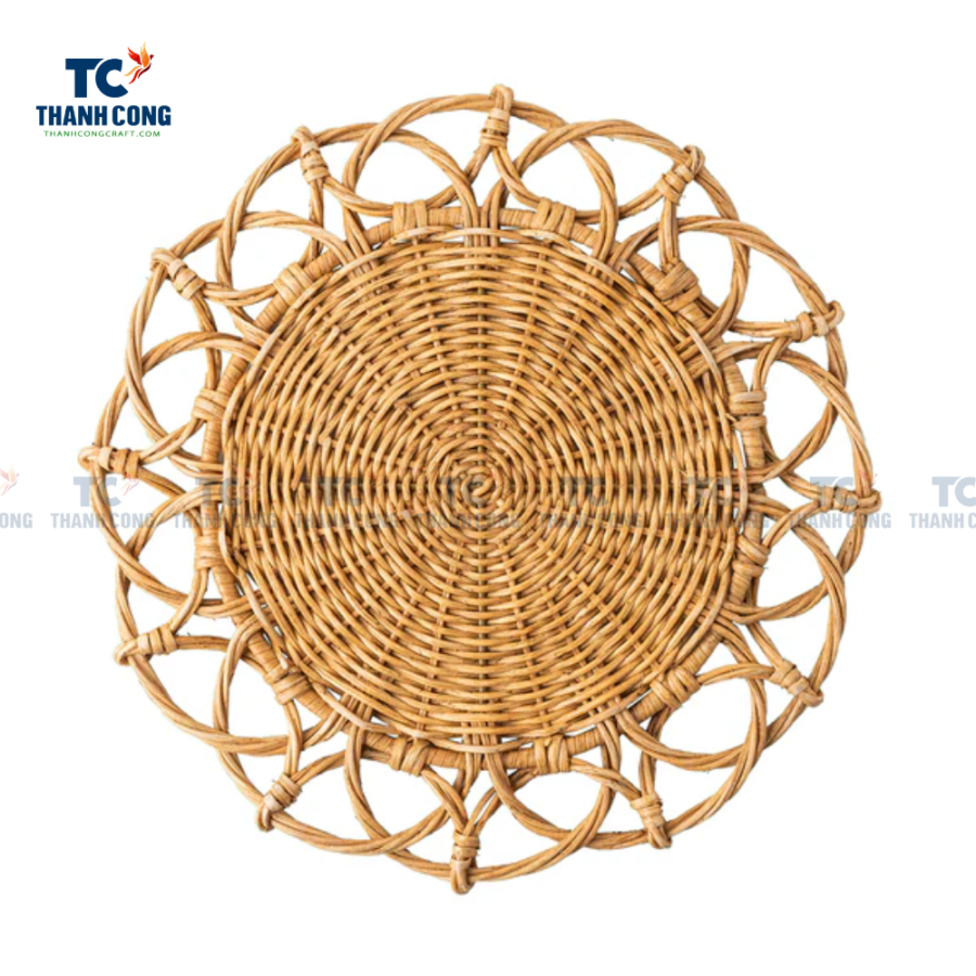 Round Wicker Placemats (TCKIT-24303)