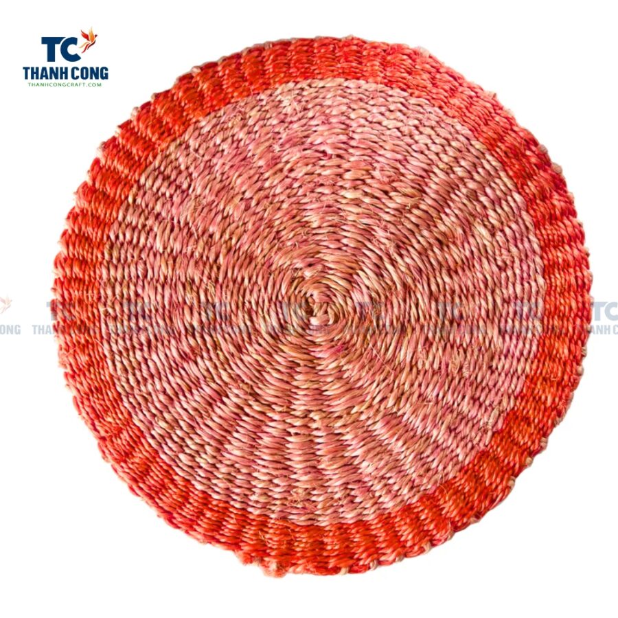 Round Woven Seagrass Placemat (TCKIT-24388)