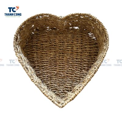 Seagrass Heart Shaped Tray (TCKIT-24412)