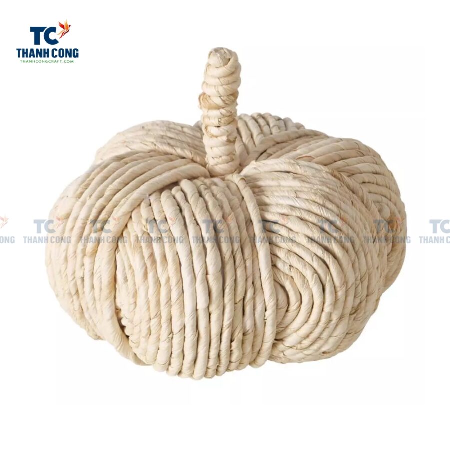 Seagrass Pumpkin Decor (TCHD-24476)