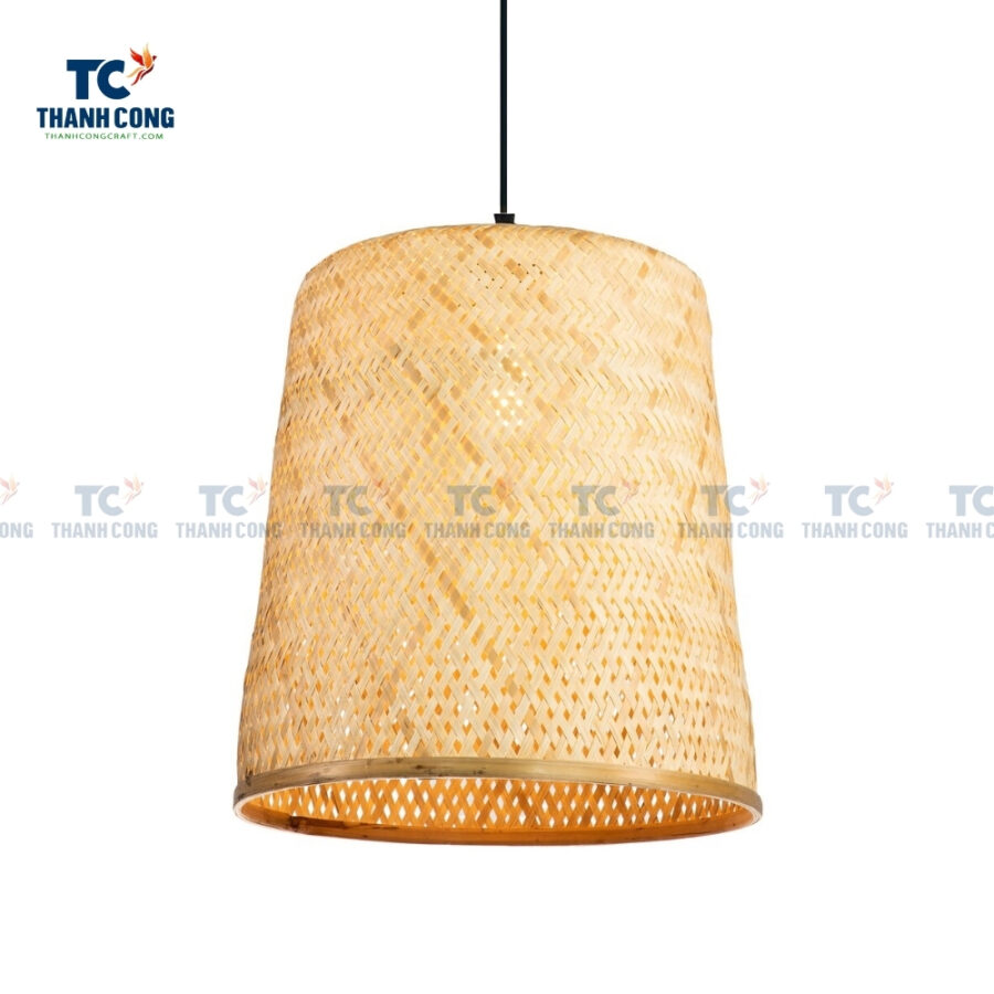 Simple Bamboo Lampshade (TCHD-24383)