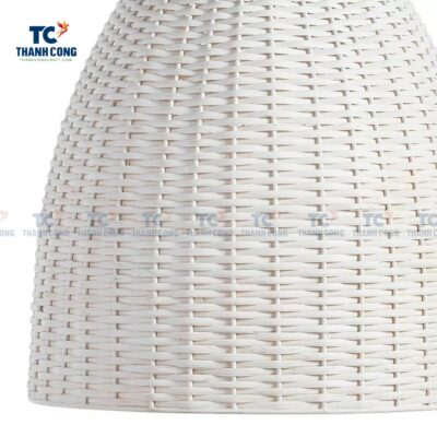 White Rattan Lampshade Wholesale (TCHD-24418)