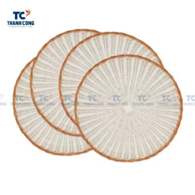 White Rattan Placemats (TCKIT-24290)