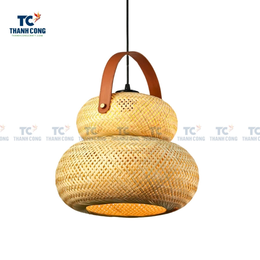 Woven Bamboo Lampshade (TCHD-24392)
