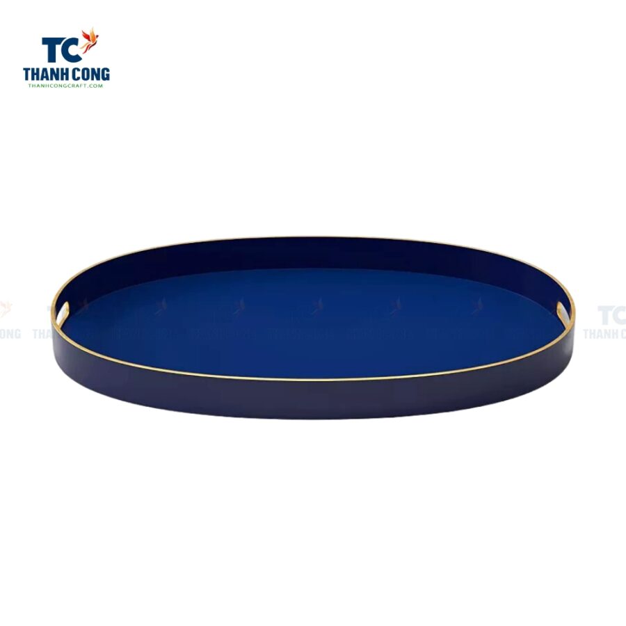 blue lacquer tray, wholesale