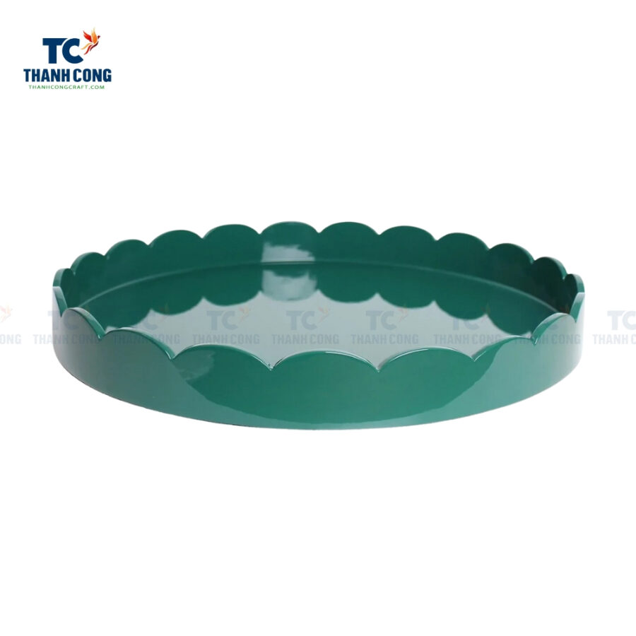 green lacquer tray, wholesale