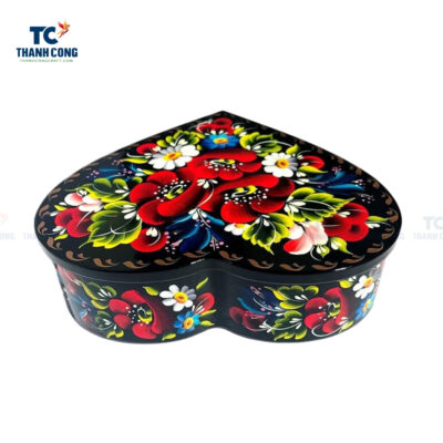 heart shaped lacquer box, wholesale